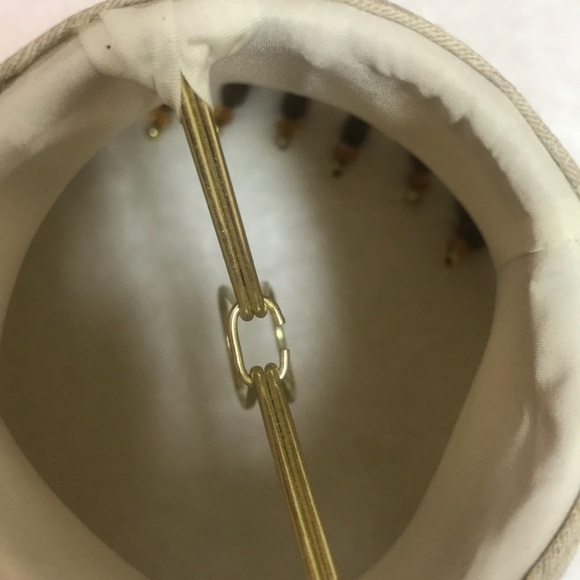 Linen, Beaded Chandelier Shades - Picture 7 of 8